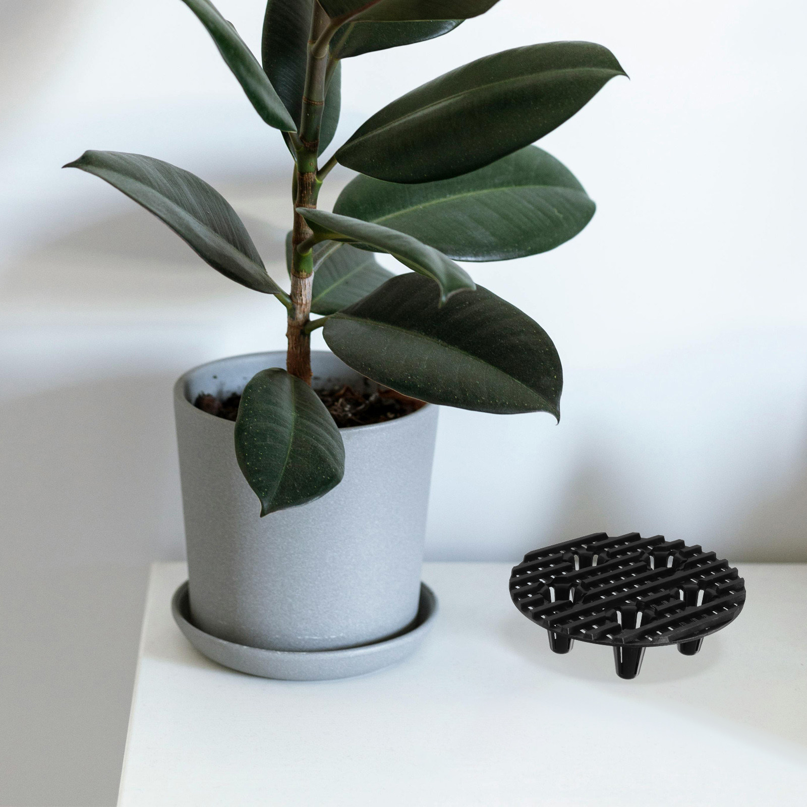 Bonsai Garden Stand - 10 stuks antislip plastic potvoetjes, ronde