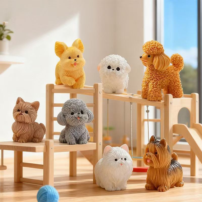 Schattig Teddy Poedel Puppy Kl - Bonsai Garden Art recensie en prijs