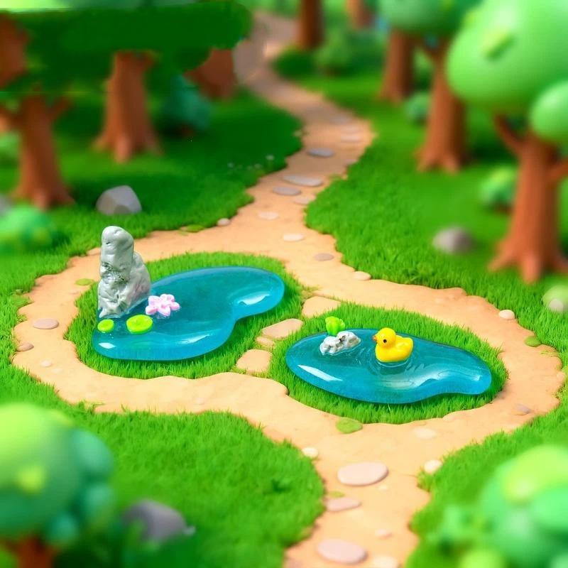 【MA】Mini harsvijverornamenten  - Bonsai Garden With Pond recensie en prijs