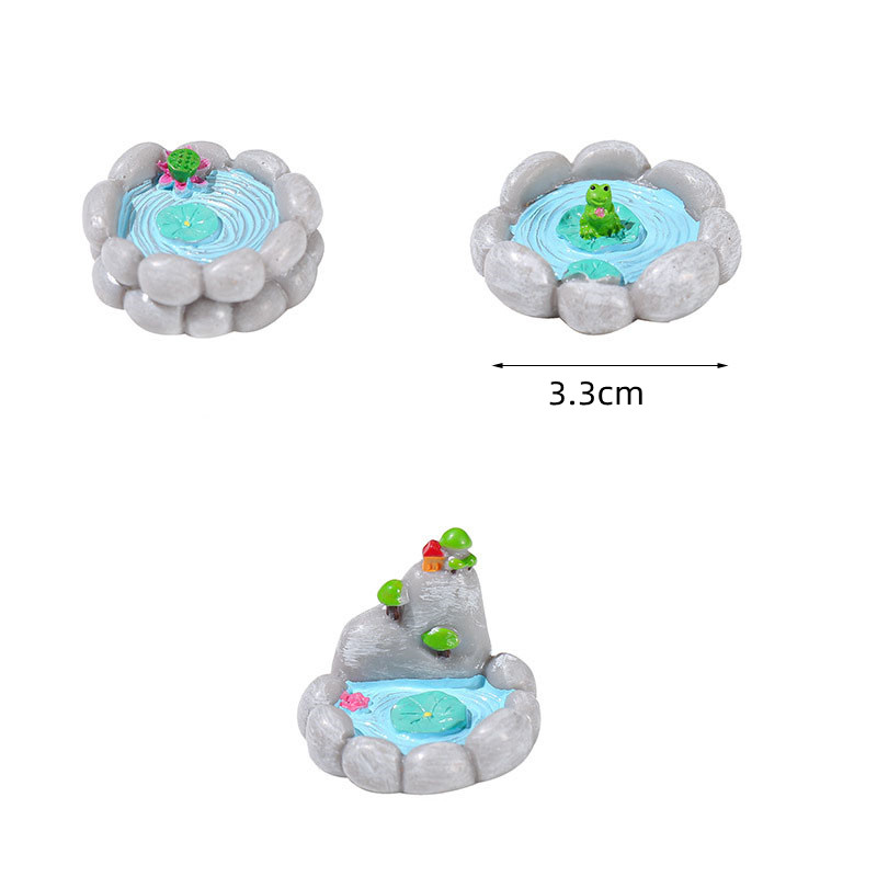 3pc Kunstmatige Zwembad Model  - Bonsai Garden With Pond recensie en prijs