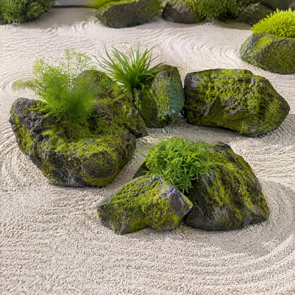 Kunstmatige mosrotsen voor lan - Bonsai Garden With Pond recensie en prijs