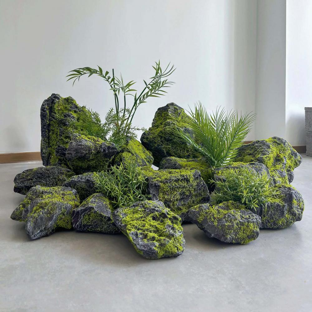 Kunstmatige mosrotsen voor lan - Bonsai Garden With Pond recensie en prijs
